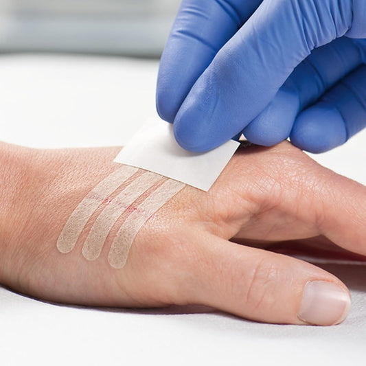 OMNISTRIP, ihon ommelliuskat, haavansulkuteippi