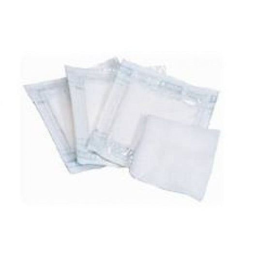 Steriili puuvillainen sideharsolappu 10 cm x 10 cm, 5 kpl/ps