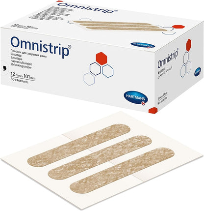 OMNISTRIP, ihon ommelliuskat, haavansulkuteippi