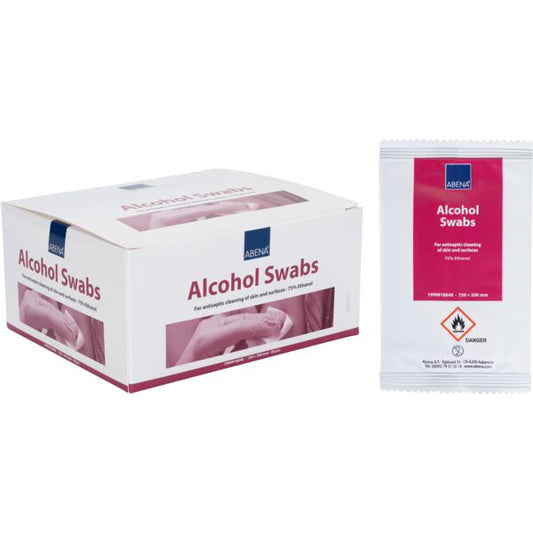 Abena Desinfektiopyyhe 75 % alkoholia 20x15cm 50kpl
