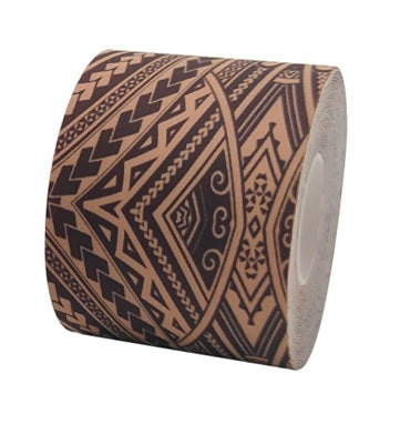 SLX-stretch 4 way tape tattoo beige/black