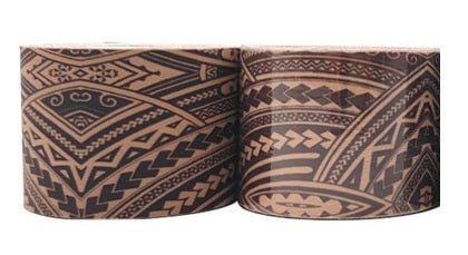 SLX-stretch 4 way tape tattoo beige/black